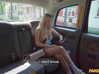 Fake Taxi Irina Cage is a fantastic blonde Russian who fucks a taxi driver
