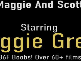 Big Boner Tit Fucks The pleasant BBW Maggie Green Before Drilling Her Twat