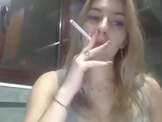 Pregnant Ms smokes and tries to seduce her partner