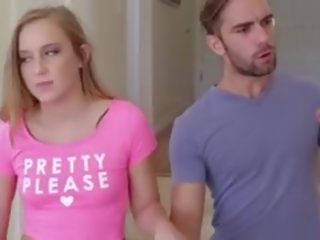 A groovy Blonde Teen Charli In Morning Fuck