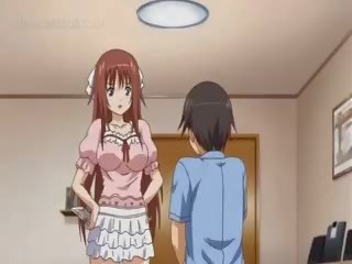 Anime teenager Tit Fucking And Rubbing Huge prick Gets A Facial